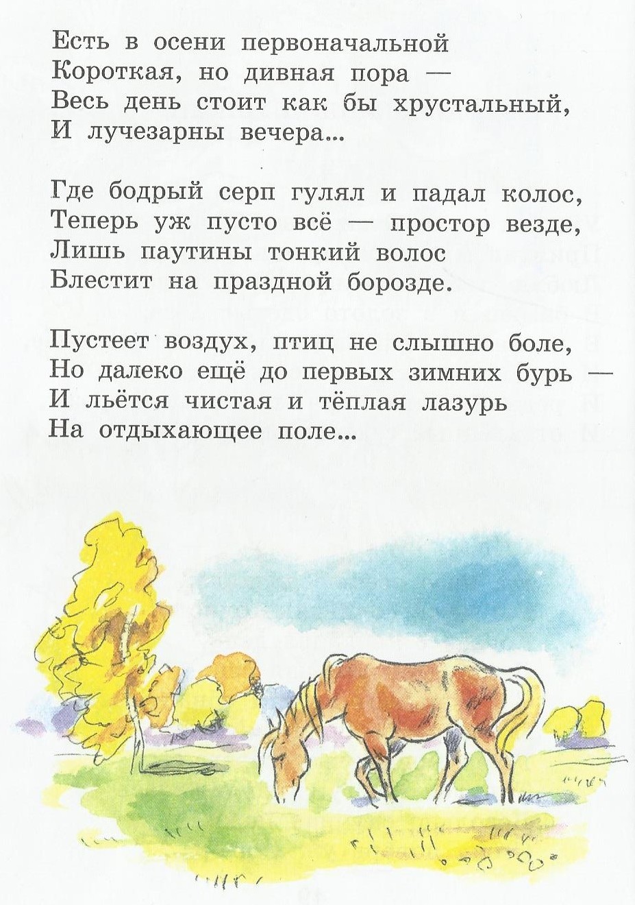 Цитаты об осени русских поэтов